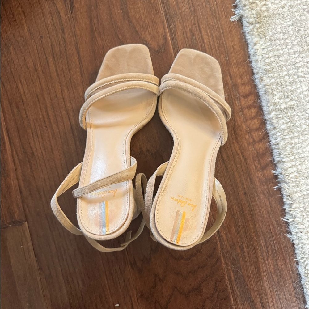 Sam Edelman Soft Leather Tan Heels